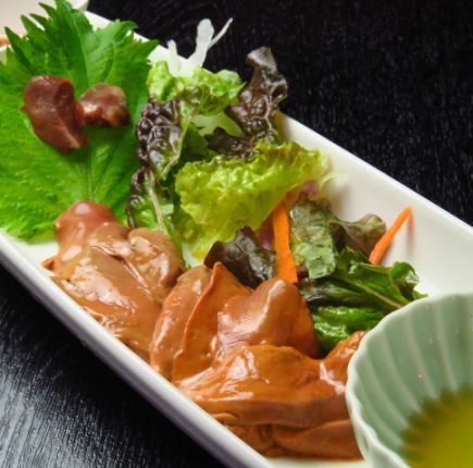 [想吃肝生魚片請點這裡] ≪嚴選美食套餐≫ 11道菜品4,500日圓2小時【無限暢飲】