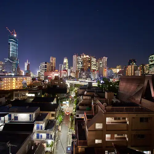 ◆店内からは新宿の夜景
