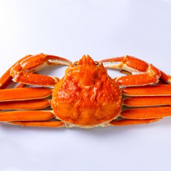 1 boiled whole snow crab