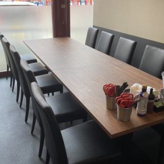 Private room with table seating for 10 people x 3