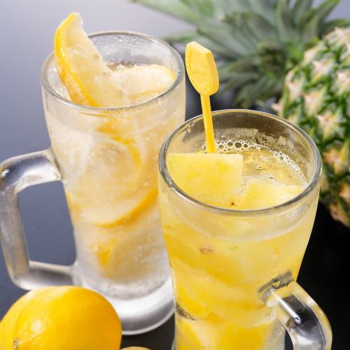 [Ice-cold!] Freeze Lemon Sour/Freeze Pineapple Sour