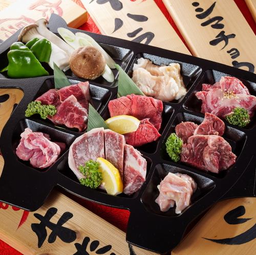 【当日OK!】2時間食べ飲み放題コース!名物塩とんちゃん、牛カルビなど30種類以上、4,800円(税込)!