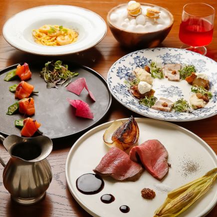 ◆飲み放題付◆《黒毛和牛と旬を味わうスペシャルコース》7000円(税込)