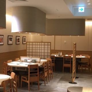 広々とした店内のご様子です。