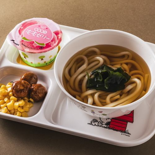 Children's udon plate