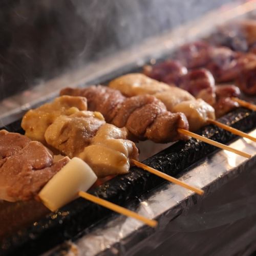 Our proud skewers and yakitori