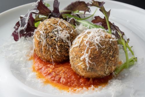 ムール貝とヤリイカののライスコロッケ(2個)