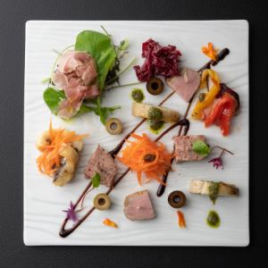 シェフが選ぶ前菜盛り合わせ