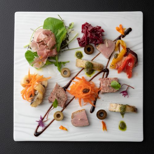 シェフが選ぶ前菜盛り合わせ