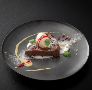 グルテンフリーのガトーショコラ