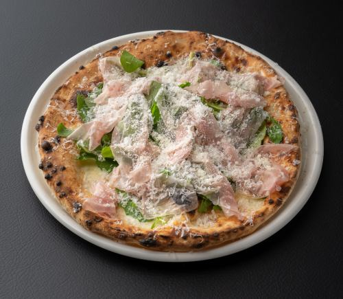 ハムとキノコのPizza