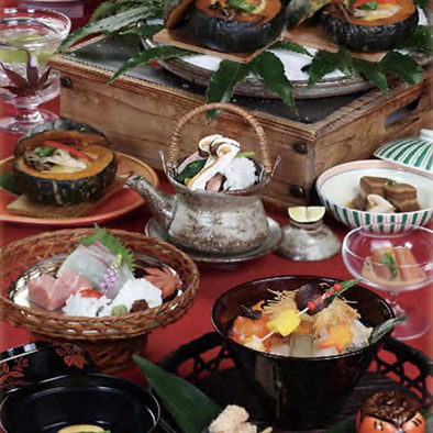 Enjoy seasonal ingredients such as tempura and sashimi♪Many courses available!