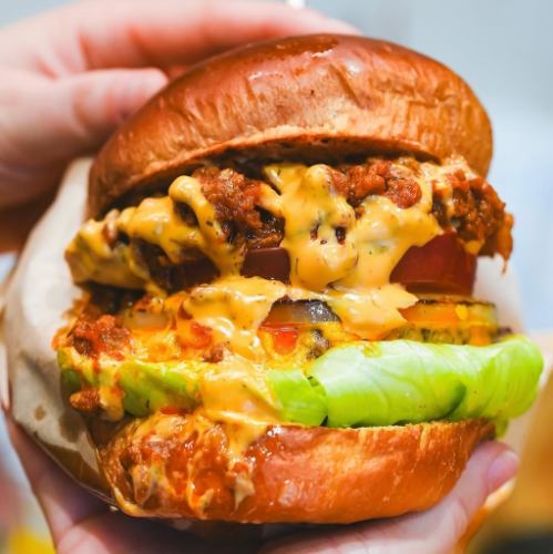 当店自慢のハンバーガー！