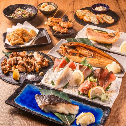 11-item all-you-can-drink course starting from 5,000 yen (tax included)