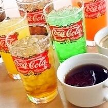 Lunch soft drink bar 120 yen