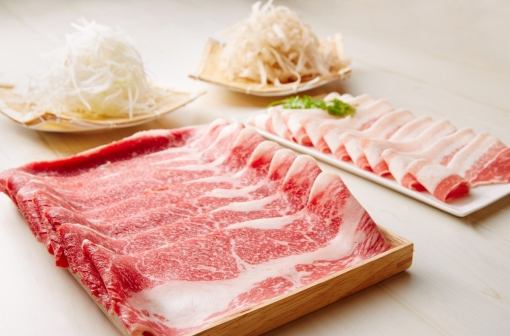 肉屋厳選【国産牛と沖縄県産・琉香豚コース】90分ドリンクバー付3800円(税込)