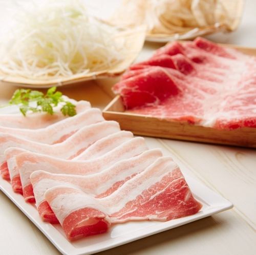 肉店嚴選！ 【國產牛肉及沖繩龍子豬肉套餐】成人90分鐘3,800日圓（含稅）