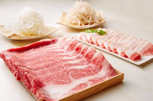 月～木曜 予約限定【飲み放題付宴会プラン】国産牛宴会【国産牛琉香豚食べ放題コース】（150分）