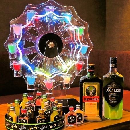 [It's sure to be a blast! Instagrammable shots of the Ferris wheel] You can also choose a drink!