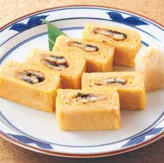 う巻き(うなぎ入り玉子焼き)