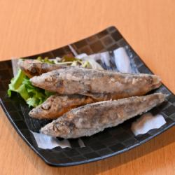 メヒカリ唐揚げ