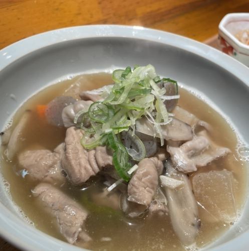 モツ煮定食