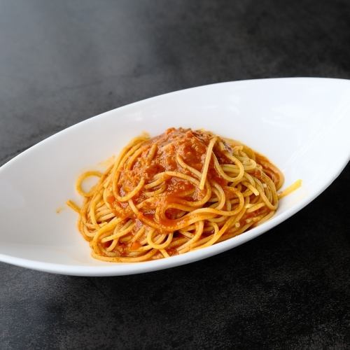 Meat sauce spaghetti