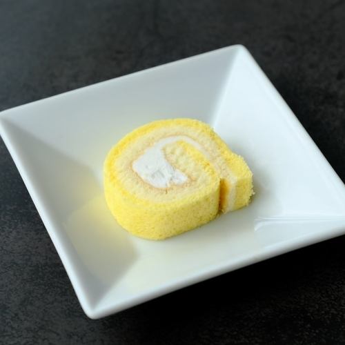 cheese & lemon roll cake