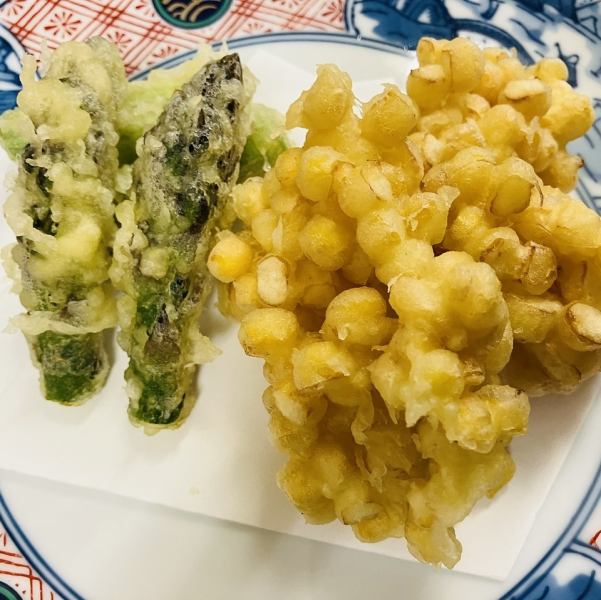 とうもろこしのかき揚げ
