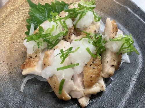 若鶏黒胡椒おろしポン酢