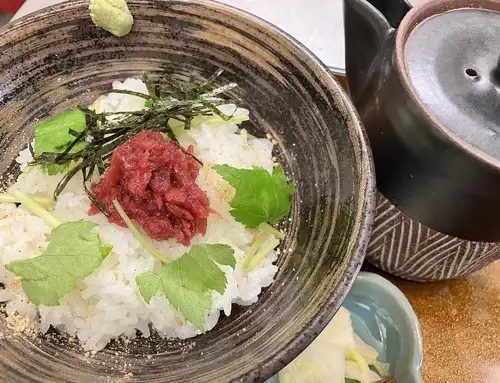 梅茶漬け