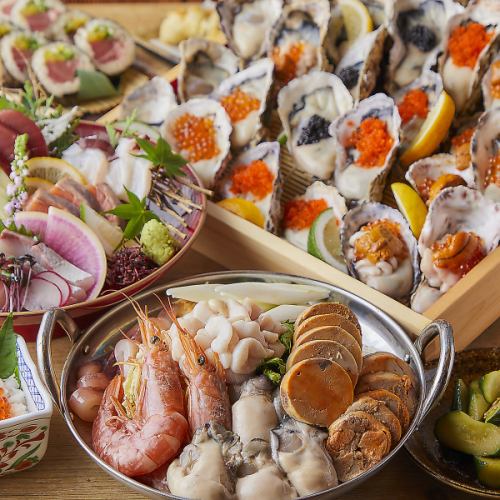 金沢1の豪快鍋！海の幸盛りだくさんな痛風鍋！濃厚スープに、箸が止まらなくなること間違いなし。