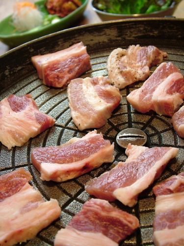 ワイン熟成 サムギョプサル 一人前