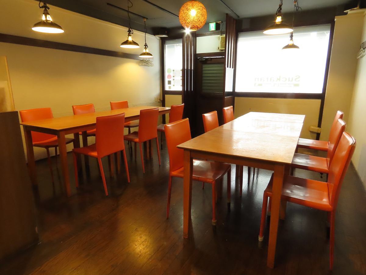 広々とした離れで最大21名様までの宴会が可能です。