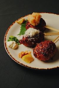 口福　ふわふわ鶏つくね焼き