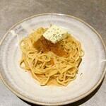 うにいくら明太パスタ