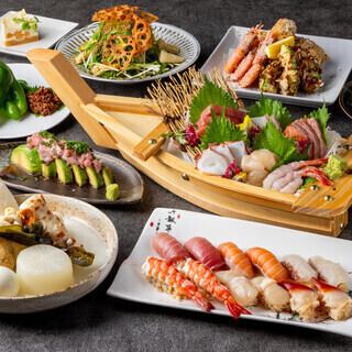 <11월 한정>◎3H 음료제제◎【만족도 NO.1】인기 메뉴 집결 11품 「생선 덴 코스」5000엔⇒4000엔