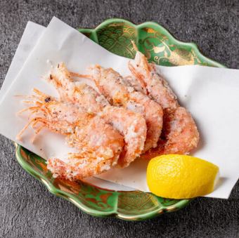 Deep-fried sweet shrimp