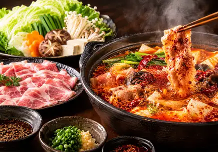 畅饮包含在内!麻辣火锅套餐
