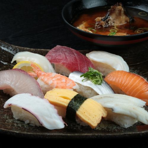 【ランチ】サービス握り 10貫