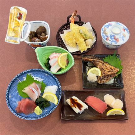 【お寿司選べる】えびす御前■料理7品■飲み放題付き