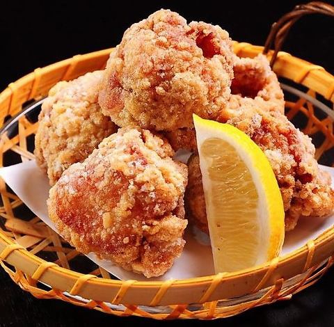 Deep-fried Iwate Saidori chicken