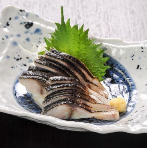 Seared mackerel