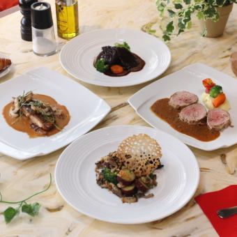 Main course renewal♪ [Selectable main course and half buffet set] from 1,700 yen
