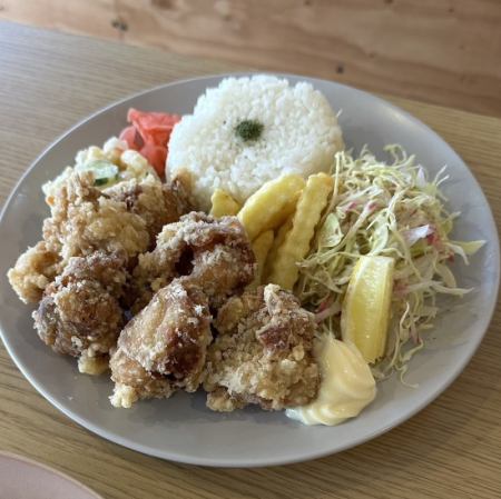 唐揚げプレート