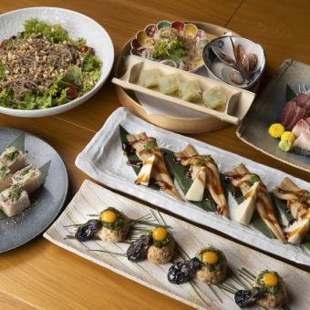 【超值2.5小時暢飲！ 】不僅可以享用刺身，還有清蒸海鰻和烤鴨丸♪ 品嚐日本食材的絕佳選擇。