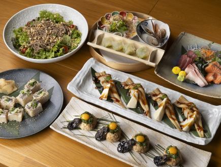 保证包间！不仅可以享用刺身，还有清蒸海鳗和烤鸭丸♪ 品尝日本食材的绝佳选择。