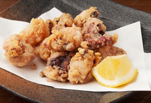 Fried octopus from Chiba Prefecture