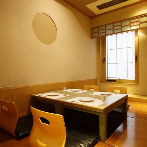 [Private room] There is a private room with a sunken kotatsu.
