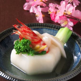 【春天的味道「醉菜套餐」】芝麻青花魚、西京燒比目魚、炸安康魚等共7道菜。